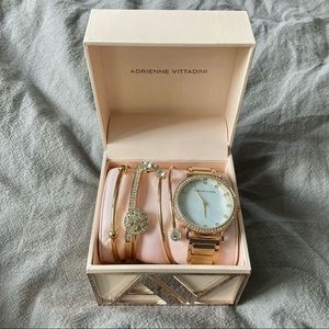 Watch and bracelet set